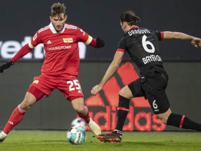  Union Berlin - Bajer Leverkuzen, Bundesliga, 16. kolo 