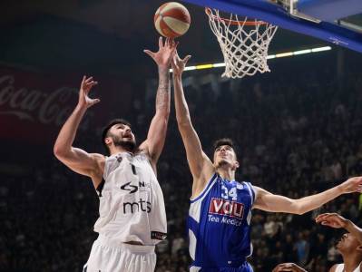  Partizan najgori kad se meč "lomio": Budućnost slavila i udaljila crno-bijele od plej-ofa! 