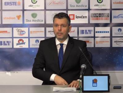  "Želim da uputim izvinjene Partizanu": Trener Budućnosti poslije pobjede pričao o detalju 