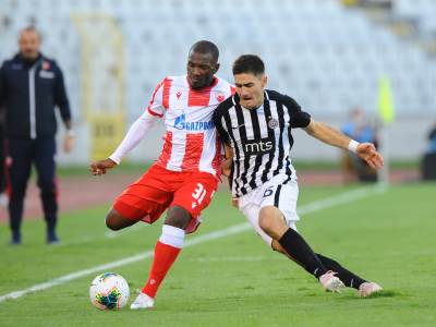  Crvena zvezda Partizan derbi 7. april 2021. 18 časova 