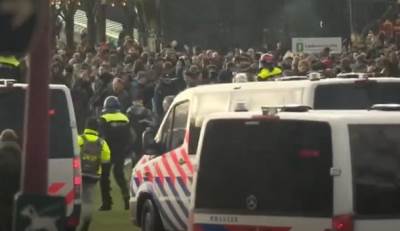  Hiljade ljudi na protestu u Amsterdamu (VIDEO) 