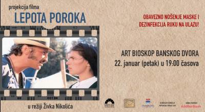  Projekcija filma "Lepota poroka" u Art bioskopu Banskog dvora 