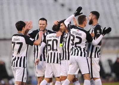  Prijateljska utakmica Partizan - Desna 1-0 