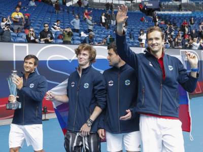  Tenis ATP kup 2021 Rusija šampion 