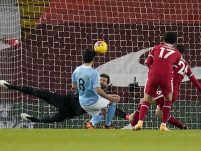  Liverpul - Mančester siti 1:4 Premijer liga Alison častio Siti 