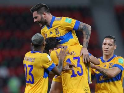  Tigres u finalu Svjetskog klupskog prvenstva Andre Pjer Žinjak postigao jedini gol protiv Palmeiras 