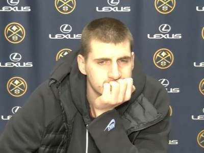  Nikola Jokić poslije poraza Denver - Boston 