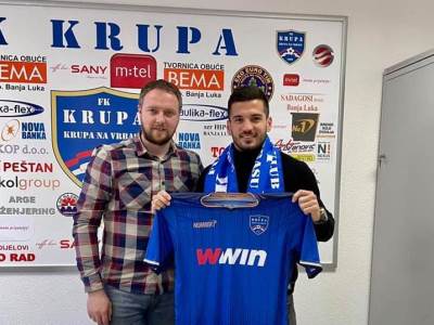  Toni Jović potpisao za FK Krupa 