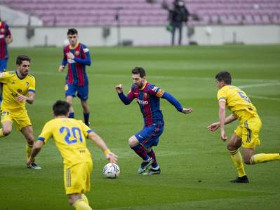  Barselona - Kadiz 1:1 Primera Lionel Mesi rekorder 