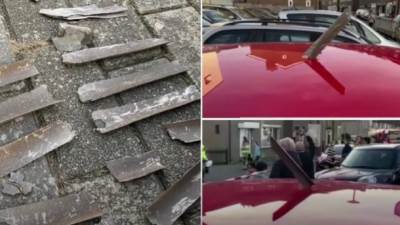  Metalni dijelovi aviona padali po selu 