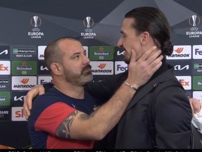 Milan - Zvezda 1:1, Dejan Stanković, Zlatan Ibrahimović FOTO 