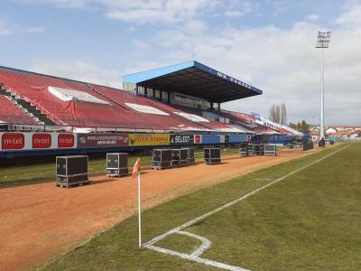  navijači radnika posjetili igrače na treningu  