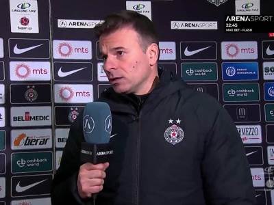  aleksandar-stanojevic-izjava-partizan-vojvodina-2-0-superliga 