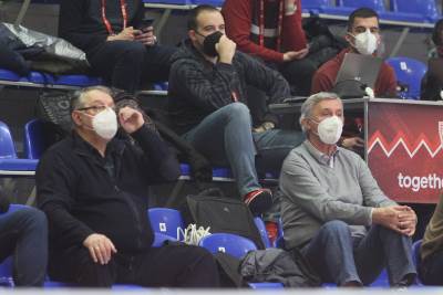  Evroliga Crvena zvezda Bajern Pešić na tribinama 