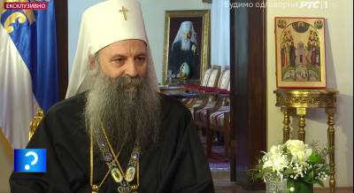  Patrijarh Porfirije jasno i izričito: Kosovo je dio Srbije, to je naša kolijevka! 