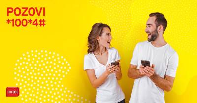  Ponuda kreirana samo za tebe:  U okviru m:tel servisa Moj meni potraži svoje minute i gigabajte 
