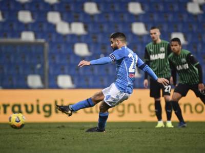  Serija A Sasuolo Napoli 3 3 ljutita reakcija Insinje 