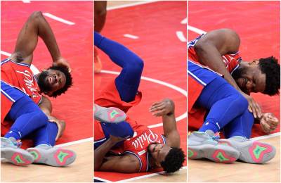  NBA Filadelfija Embid povreda koljena 