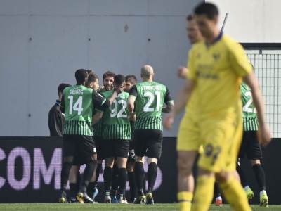  Sasuolo - Verona, Serija A, 27. kolo, Filip Đuričić, Darko Lazović 