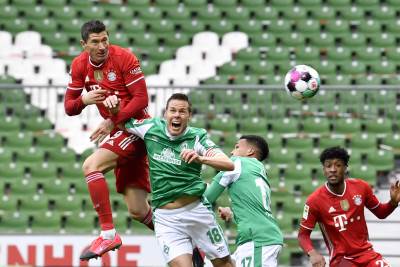  Bundesliga 25 kolo Verder - Bajern 1-3 