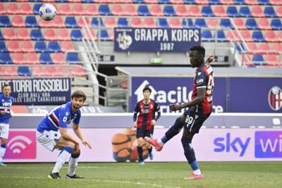 Serija A 27 kolo Bolonja - Sampdorija 3-1 