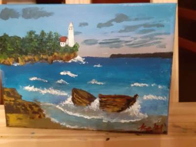  Abas Arslanagić - legenda RK Borac je i slikar FOTO 