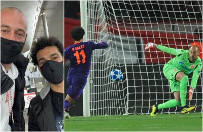  Susret aerodrom Milan Borjan Mohamed Salah 