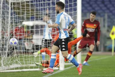  Serija A 28 kolo Roma - Napoli 0-2 