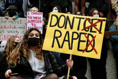  Velika Britanija protest protiv nasilja nad ženama 
