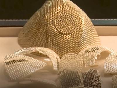  Luksuzna zaštitna maska bijelo zalto dijamanti 