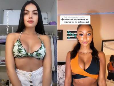  tiktok trend bikini gaćice umjesto gornjeg dijela 