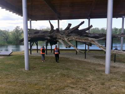  Kristijan Radomirović i Rastko Adamović biciklima od Kostajnice do Donje Gradine 