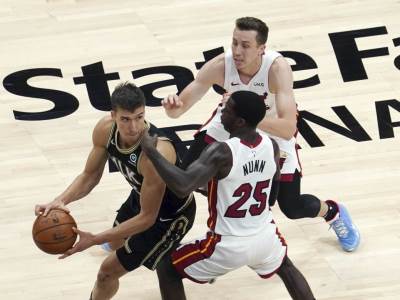  nba bogdan bogdanović 21 poen pet trojki atlanta majami 