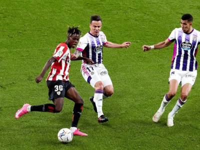  atletik bilbao - valjadolid 2:2 u timu bilbaa dvojica braće vilijams koji nisu baskijci 