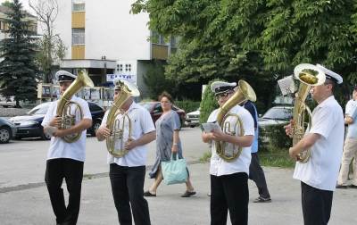  gradski duvački orkestar u doboju prvomajski uranak 