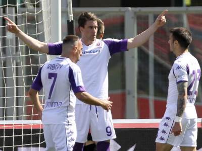  serija a 34. kolo bolonja fiorentina dušan vlahović 18. gol u sezoni 