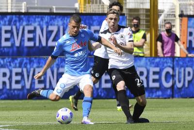  serija a 35 kolo rezultati specija - napoli 1-4 