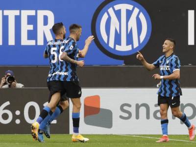  serija a 35. kolo inter sampdorija 5 1 proslava titule 