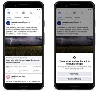  Po uzoru na Twitter: Facebook traži da pročitate tekst prije dijeljenja 