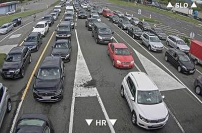  Granica Hrvatska Slovenija gužve na granici 