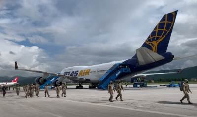  Kontingent američkih vojnika upućen ka Manjači (VIDEO) 