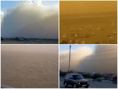  Rusija: Cijeli grad prekriven pijeskom, ljudi se žale na otežano disanje (VIDEO) 