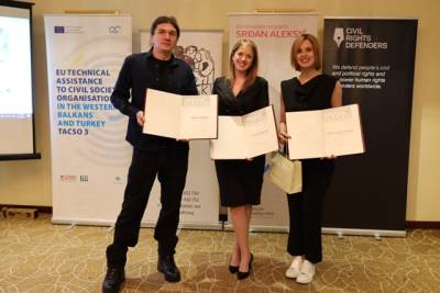  Po 10. jubilarni put: Dodijeljena Novinarska nagrada "Srđan Aleksić" 