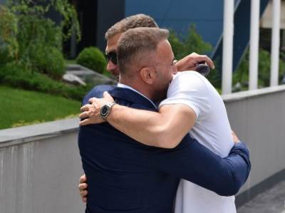  druženje ivajlo petev, edin džeko foto 