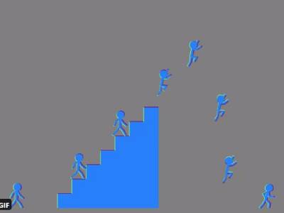  optička iluzija pomjeranje figura 