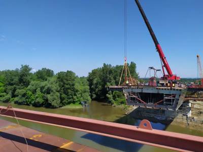  U avgustu spajanje čelične konstrukcije mosta na Savi 