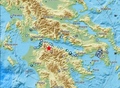  Snažan zemljotres pogodio Gčku! Udar magnitude 4,8, epicentar kod Patrasa 