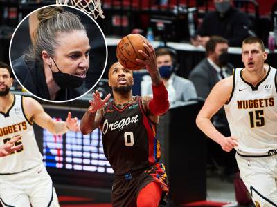  NBA portland žena trener beki hemon 