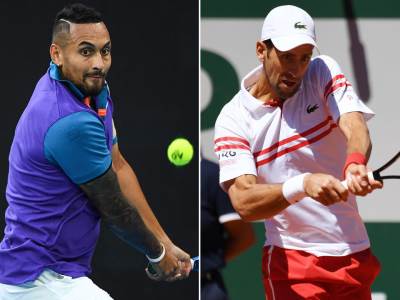  nik kirjos novak đoković trening 