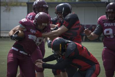  kaf spartans sarajevo šampioni bih u američkom fudbalu 